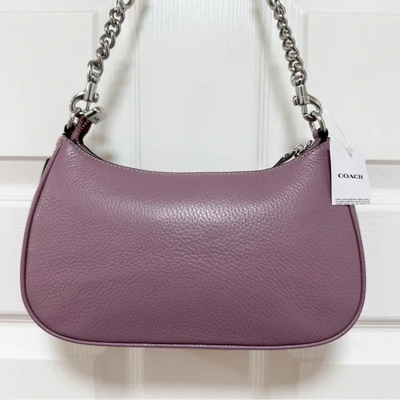 Coach Teri Refined Pebbled Leather Convertible Shoulder Bag NWT - Picture 5 of 16